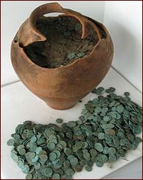 V Británii bylo nalezeno 10,000 Římských mincí