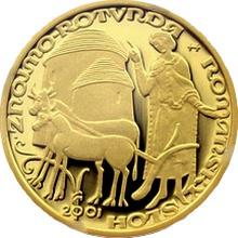 Zlatá mince Rotunda ve Znojmě