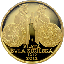 Zlatá mince Zlatá bula sicilská