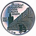 karlův most platinova mince