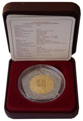bimetalova mince 10000sk