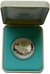 Chaluha Polární rok $5 Stříbrná pamětní mince 2008