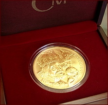 Karel IV.zlata medaile