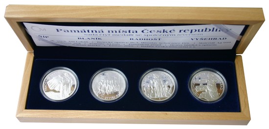 Pamatna mista ceske republiky 2010 strirne mince