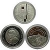 Tři Stříbrné pamětní mince 10 Euro Německo 2004