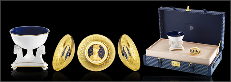 1 Kg zlatá mince Excellence Series (Grand Feu)